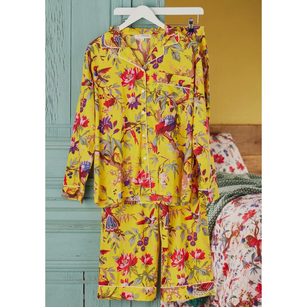 Namaste Bird of Paradise Pajamas